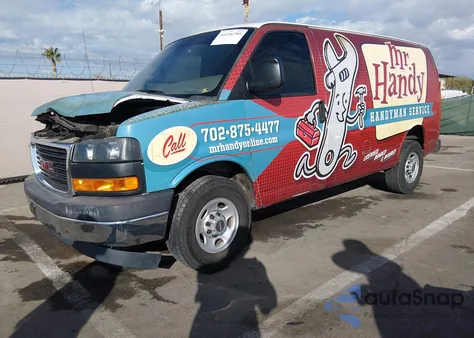 2018 GMC Savana 2500 Work Van from USA, damaged, VIN 1GTW7AFG4J1214873